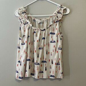Corey Lynn Calter Printed Tank Top